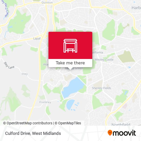 Culford Drive map