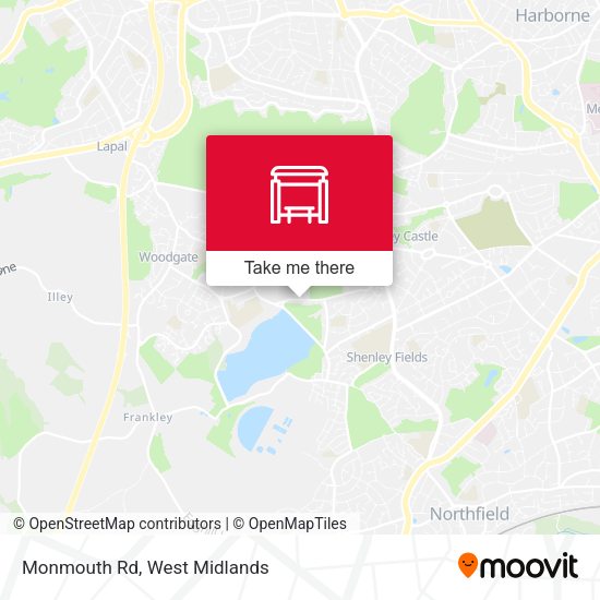 Monmouth Rd map