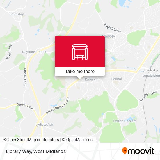 Library Way map