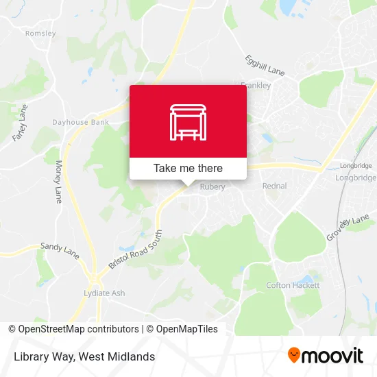 Library Way map