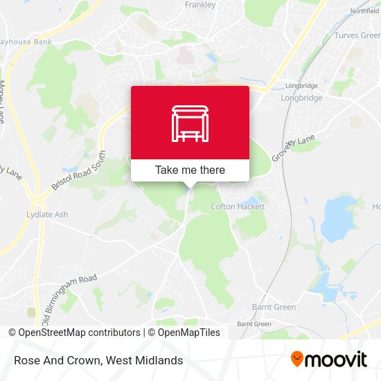 Rose And Crown map