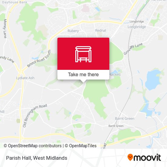 Parish Hall map