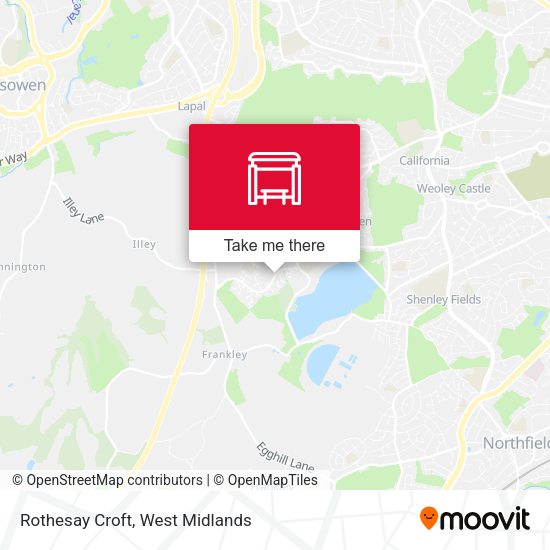 Rothesay Croft map