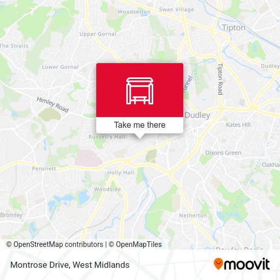 Montrose Drive map