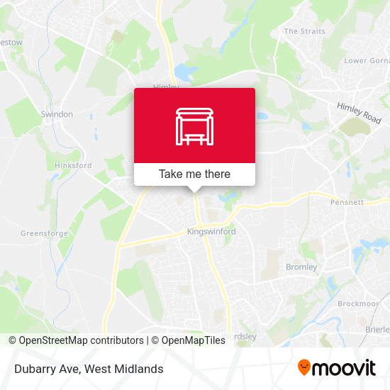 Dubarry Ave map