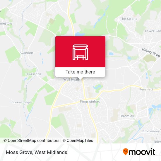 Moss Grove map