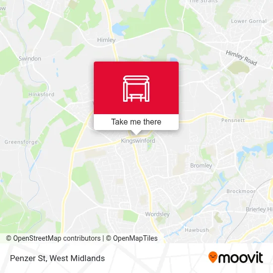 Penzer St map
