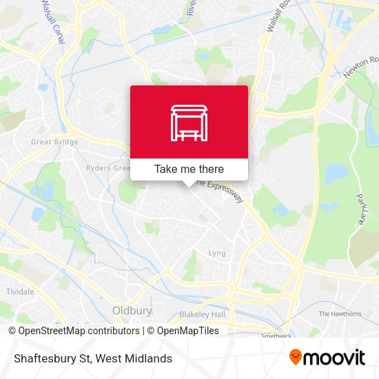 Shaftesbury St map