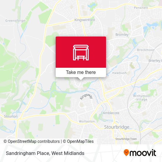 Sandringham Place map