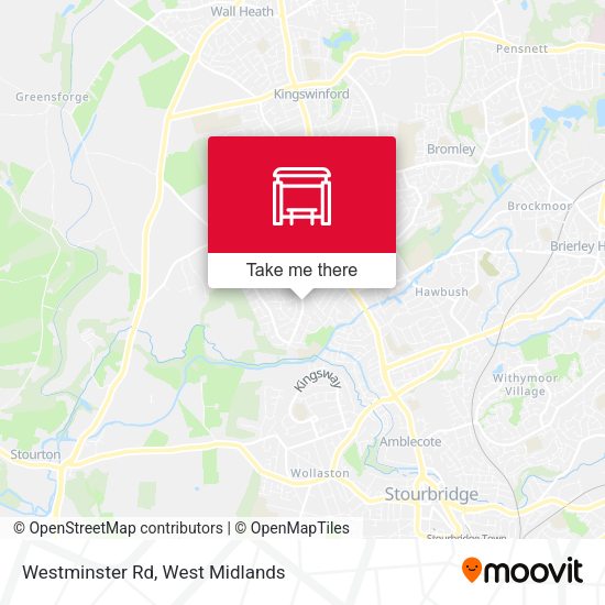 Westminster Rd map