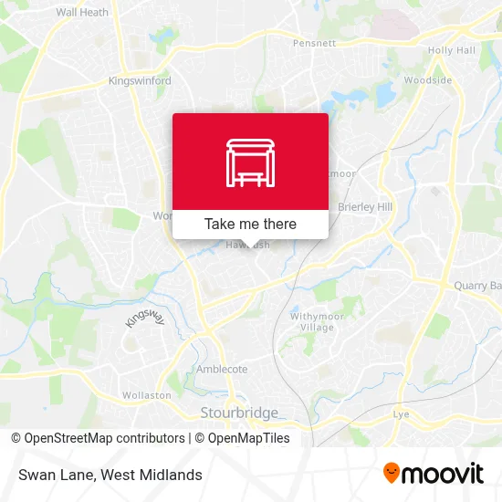 Swan Lane map