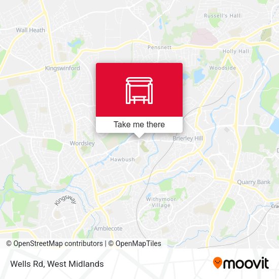 Wells Rd map