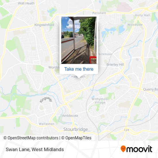 Swan Lane map