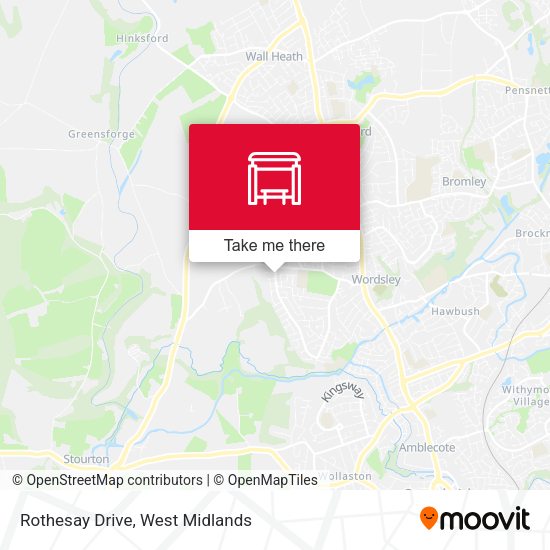 Rothesay Drive map