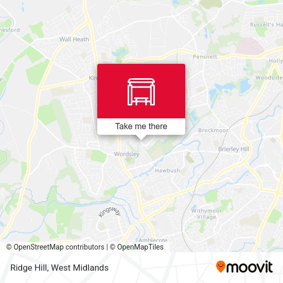 Ridge Hill map
