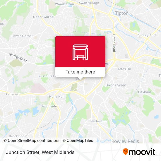 Junction Street map