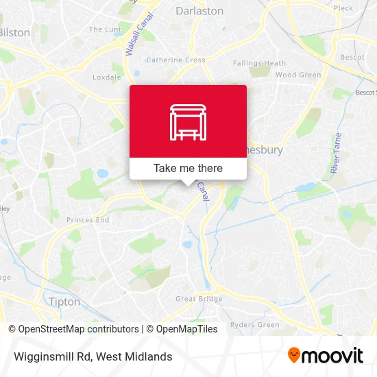Wigginsmill Rd map