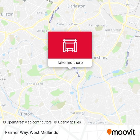 Farmer Way map