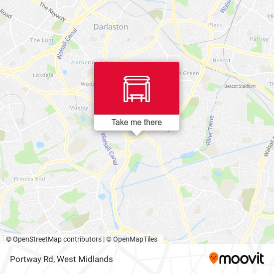 Portway Rd map