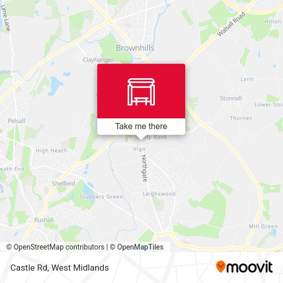 Castle Rd map