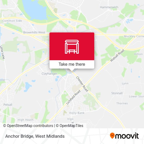 Anchor Bridge map