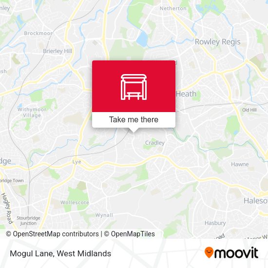 Mogul Lane map