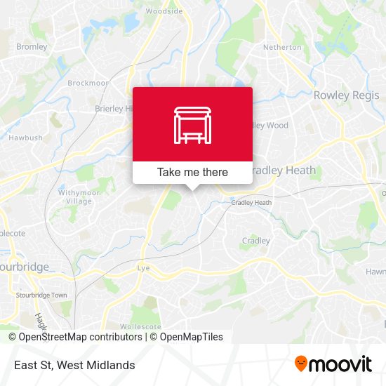 East St map
