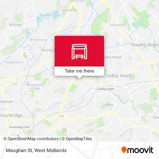 Maughan St map