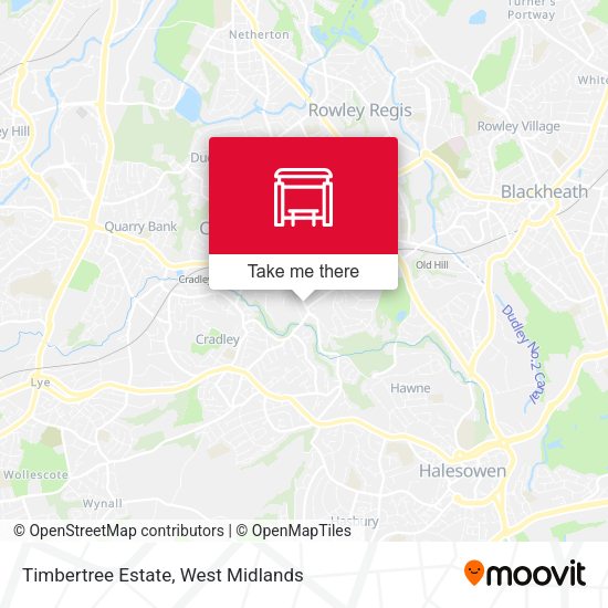 Timbertree Estate map