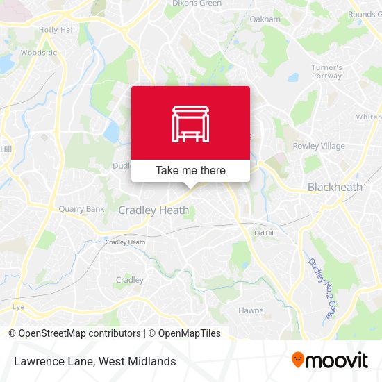 Lawrence Lane map