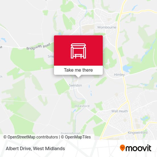 Albert Drive map