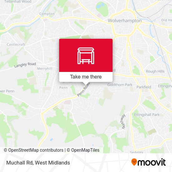 Muchall Rd map