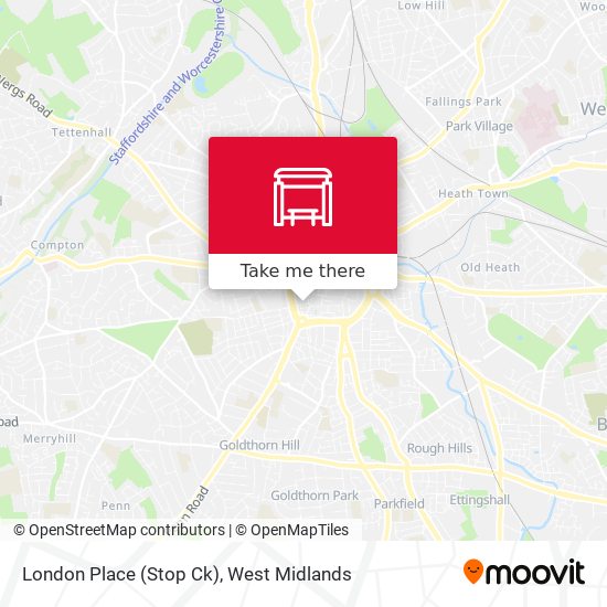 London Place (Stop Ck) map