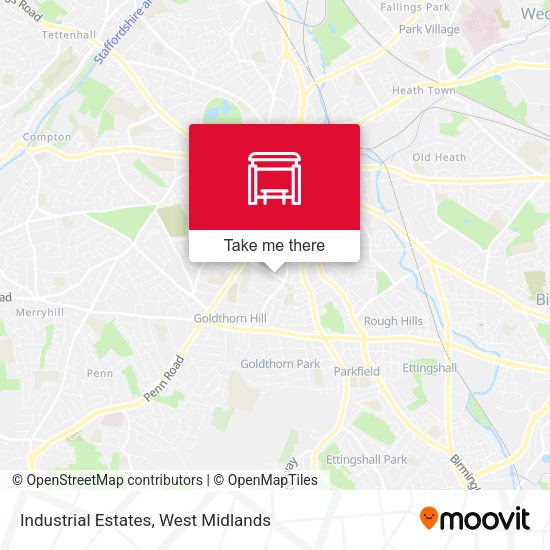 Industrial Estates map
