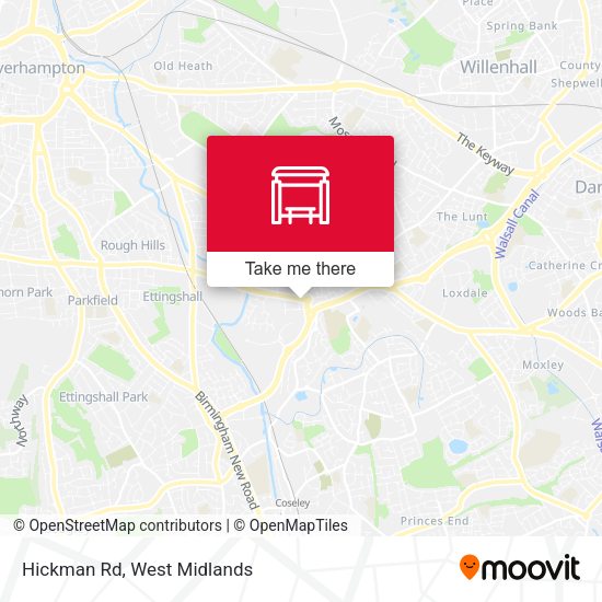 Hickman Rd map
