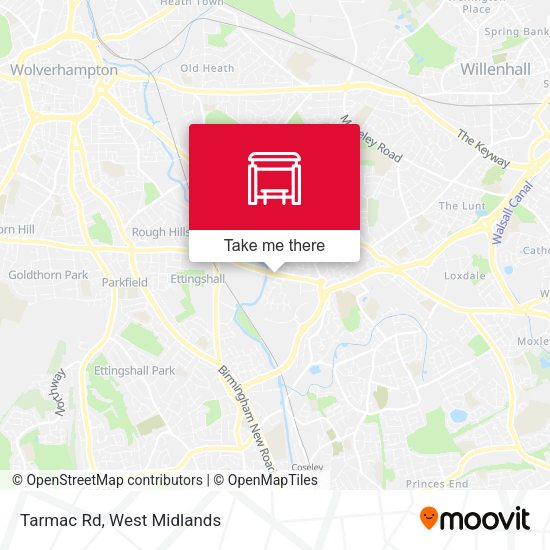 Tarmac Rd map