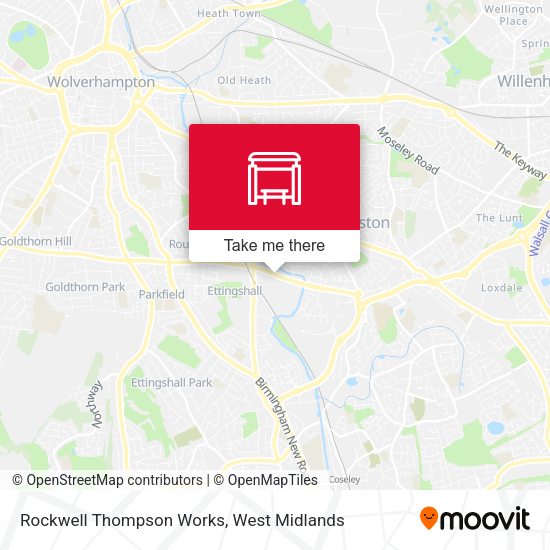 Rockwell Thompson Works map