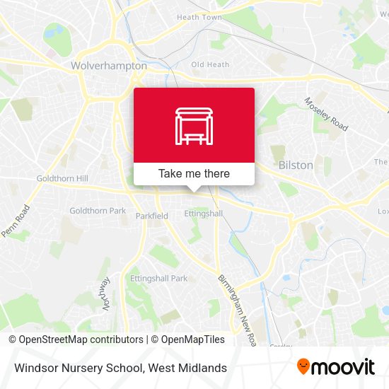 Windsor Nursery School map