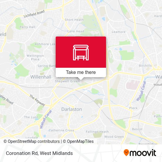Coronation Rd map