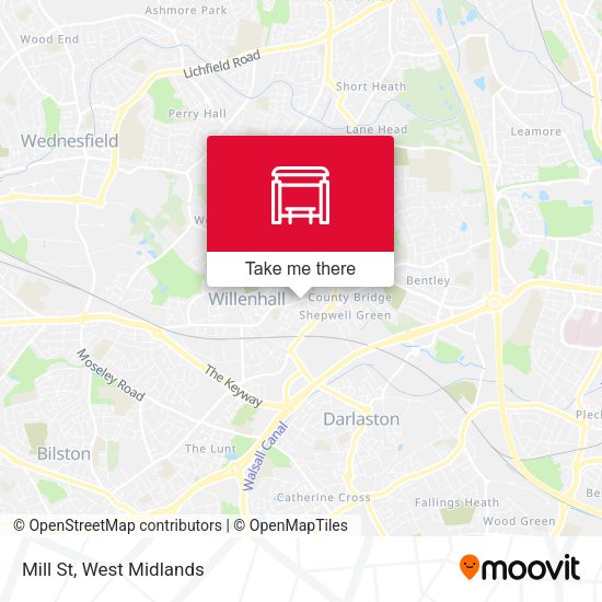 Mill St map