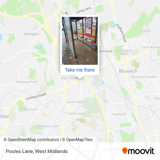 Pooles Lane map