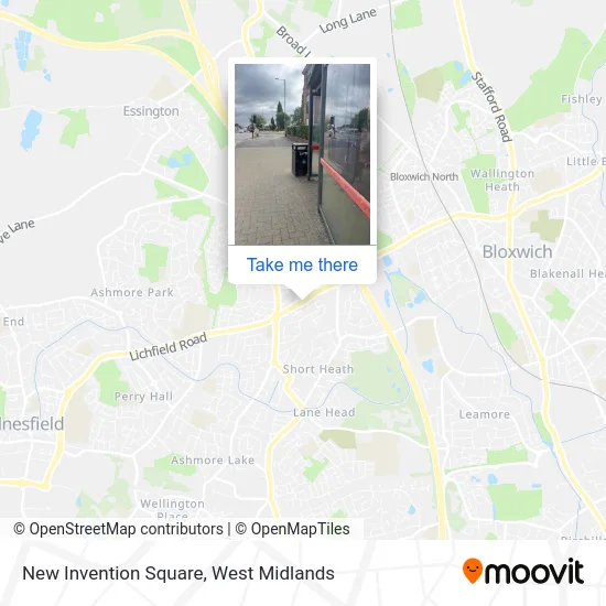 New Invention Square map