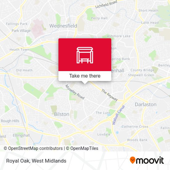 Royal Oak map