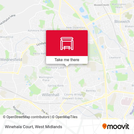 Winehala Court map