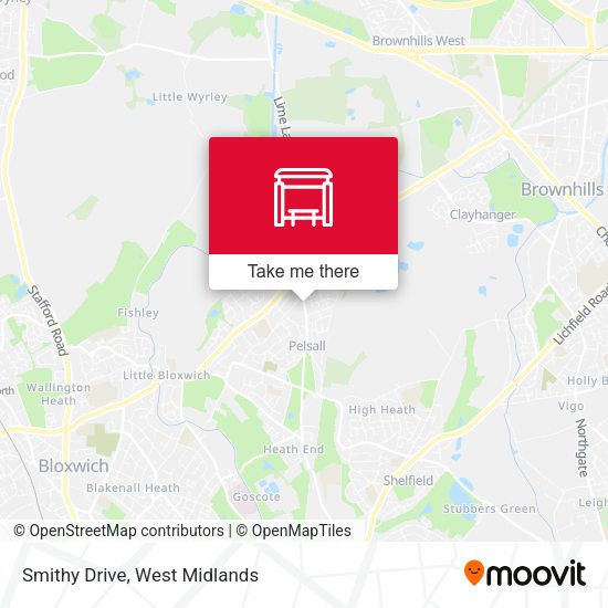 Smithy Drive map