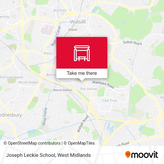 Joseph Leckie School map