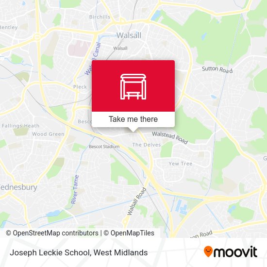 Joseph Leckie School map