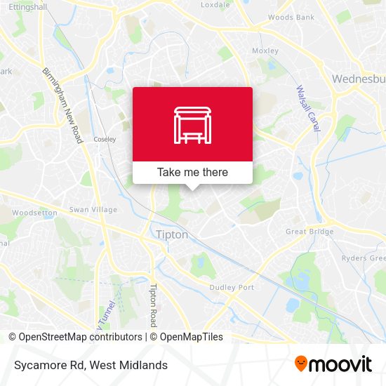 Sycamore Rd map