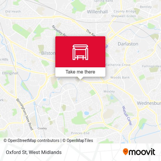 Oxford St map