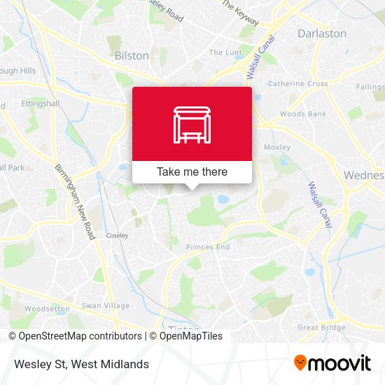 Wesley St map